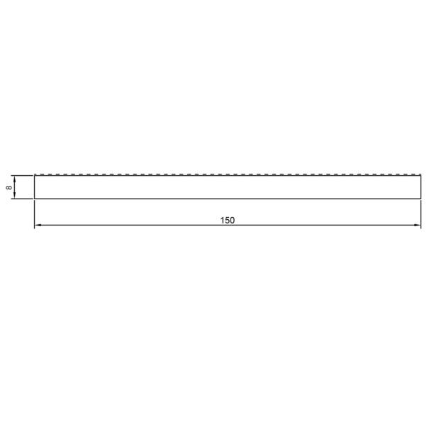 Стойка коробки с уплотнителем для дверей Лофт 1 2070х70х28 мм бетон светло-серый от магазина ЛесКонПром.ру