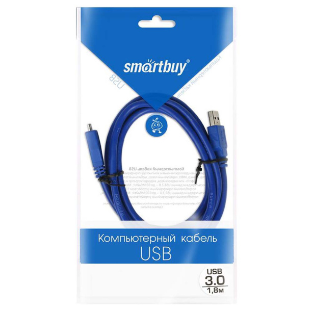 Кабель Smartbuy USB 3.0 - micro USB 1,8 метра от магазина ЛесКонПром.ру