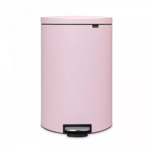 Контейнер для мусора с педалью, объем: 30 л, материал: нержавеющая сталь, цвет: розовый, серия FlatBack, B103988, BRABANTIA, Бельгия