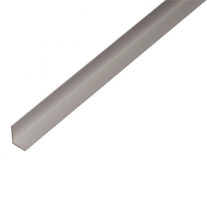Уголок алюминиевый серебро 22,8x19х2000 мм толщина 1,8 мм