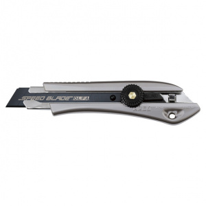 Нож OLFA 18 мм металлический с винтовым фиксатором, быстрый рез