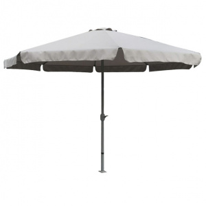 Зонт садовый d3,5 м полиэстер серый