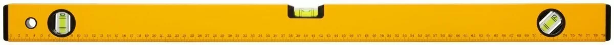 Уровень FIT HQ 18208 Стайл Профи 800 3 глазка усиленный корпус фрезерованная рабочая грань корпус желтый от магазина ЛесКонПром.ру
