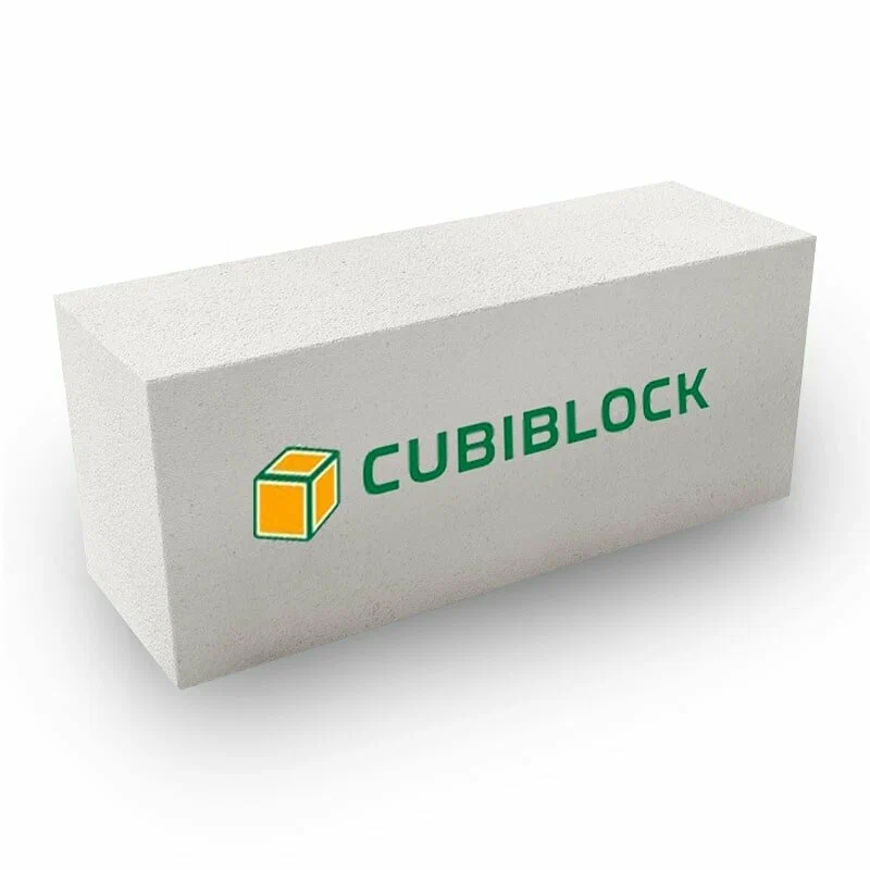Блок газобетонный CUBIBLOCK D500 B3,5 625х400х250 - Кубиблок от магазина ЛесКонПром.ру