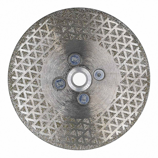 Алмазный диск по керамограниту Hilberg Super Ceramic Flange рез и шлифовка 125x2 мм M14 от магазина ЛесКонПром.ру