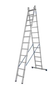 Лестница алюминиевая двухсекционная KRAUSE STABILO 2х12 арт. 133502