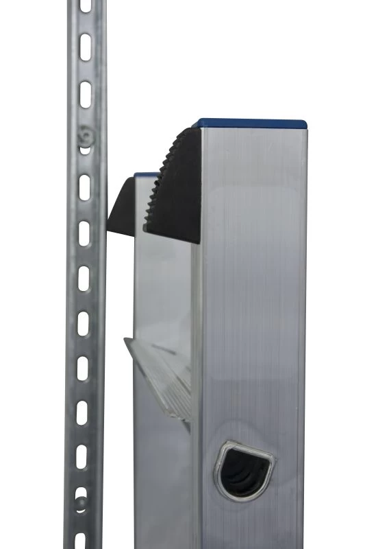 Лестница алюминиевая односекционная с ступенями KRAUSE STABILO 7 ступ арт. 124418 от магазина ЛесКонПром.ру