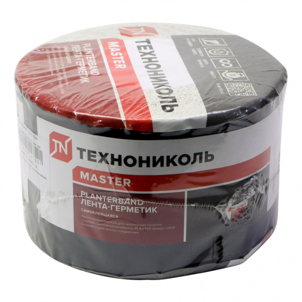 Герметизирующая лента Planterband 100 мм черная 10 м от магазина ЛесКонПром.ру