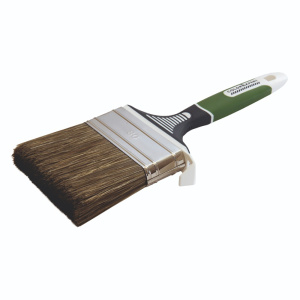Кисть-Флейц с зеленой 3-х компонентной ручкой, COLOR EXPERT, 80мм
