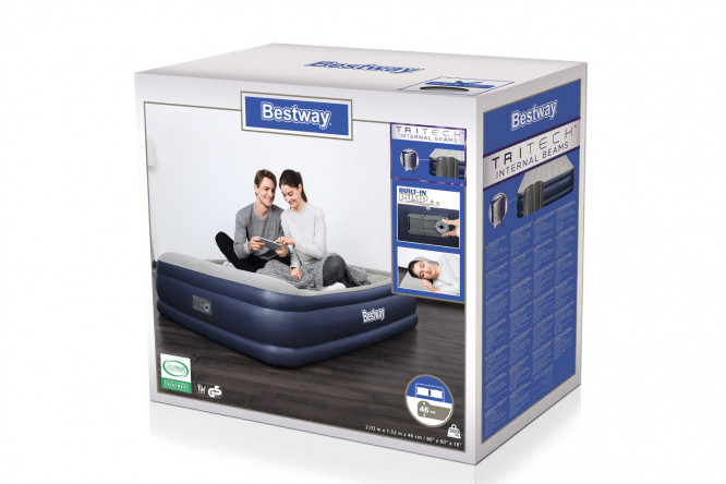 Кровать надувная Bestway Tritech 80365615 от магазина ЛесКонПром.ру