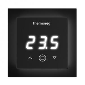 Терморегулятор Thermoreg TI-300 с дисплеем чёрный