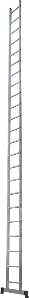Лестница алюминиевая односекционная приставная Новая Высота 1х23 арт. 1210123 от магазина ЛесКонПром.ру