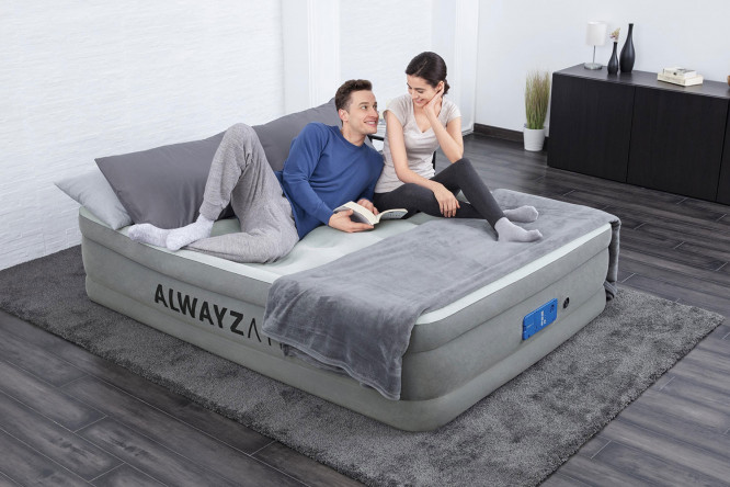 Кровать надувная с настраиваемой жёсткостью Bestway Alwayzaire 80365626 от магазина ЛесКонПром.ру