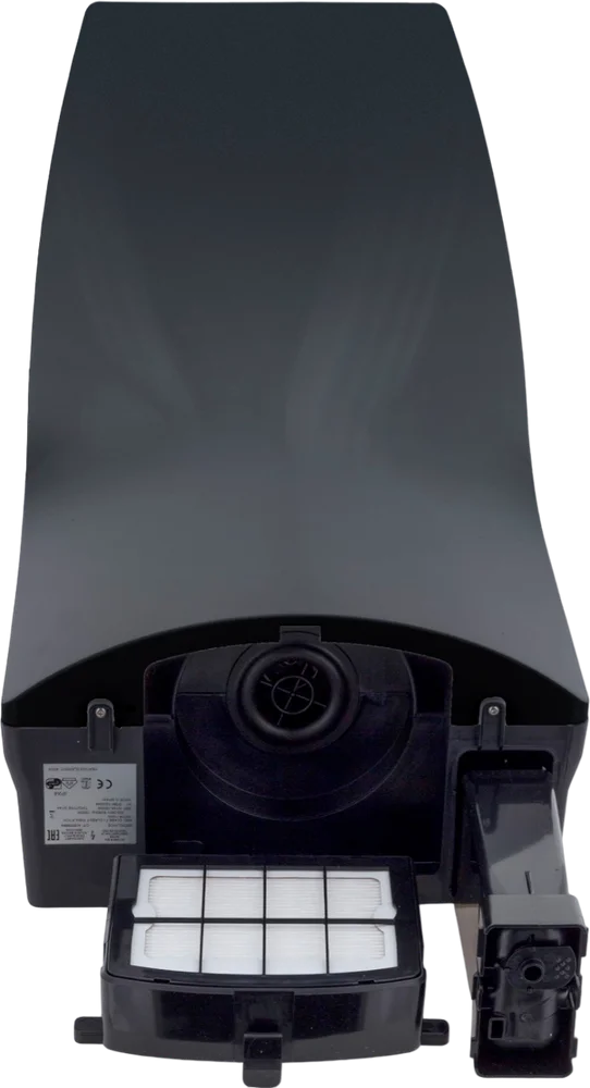 Сушилка для рук Mediclinics Dualflow Plus M14AB с щеточным двигателем, черная от магазина ЛесКонПром.ру