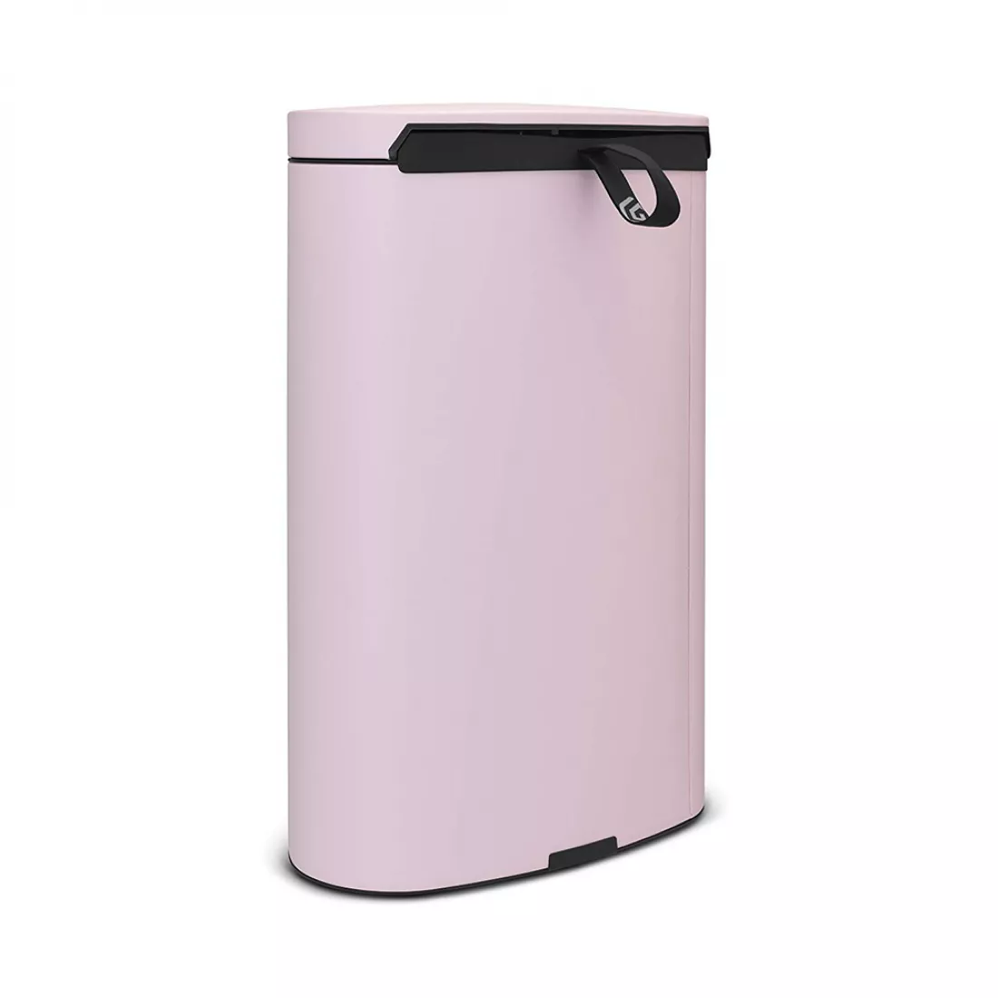 Контейнер для мусора с педалью, объем: 40 л, материал: нержавеющая сталь, цвет: розовый, серия FlatBack, B103926, BRABANTIA, Бельгия от магазина ЛесКонПром.ру