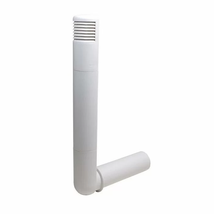 Дефлектор для вентиляции цокольного пространства Vilpe Ross 125/135 малярный белый от магазина ЛесКонПром.ру