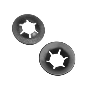 Шайба стопорная STAR-LOCK d4 мм черная