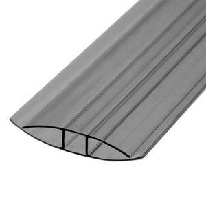 Профиль соединительный неразъемный 10 мм серый 3 м