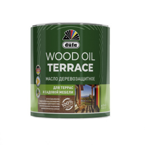 Масло для террас и садовой мебели dufa Wood Oil Terraсe 1,9 л (база)