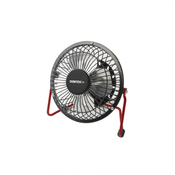 Вентилятор настольный Centek CT-5040 14 см черный/красный от магазина ЛесКонПром.ру