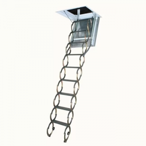 Чeрдачная лестница Fakro 70х80х300 см LSF металлическая огнестойкая