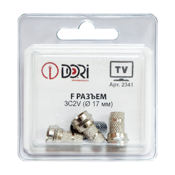 F-разъём для кабеля DORI 3C2V 3 шт от магазина ЛесКонПром.ру