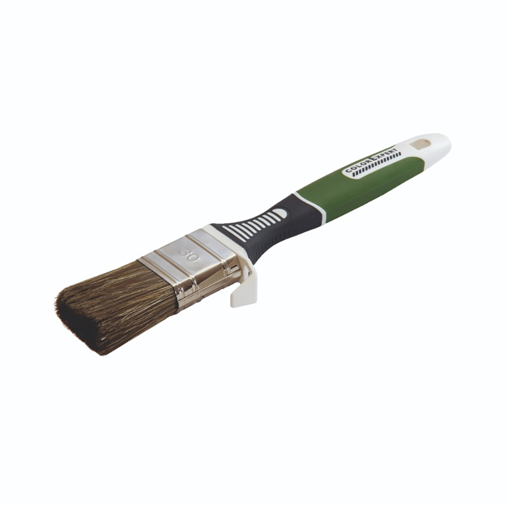 Кисть-Флейц с зеленой 3-х компонентной ручкой, COLOR EXPERT, 30мм от магазина ЛесКонПром.ру