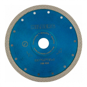 Алмазный диск турбо по керамограниту Hilberg Hard Materials 180x1,7x25,4 мм