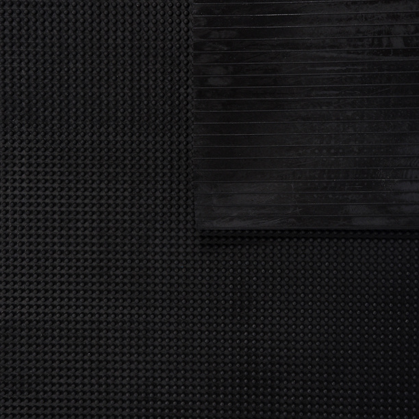 Коврик входной резиновый Флинт 80х120 см черный от магазина ЛесКонПром.ру
