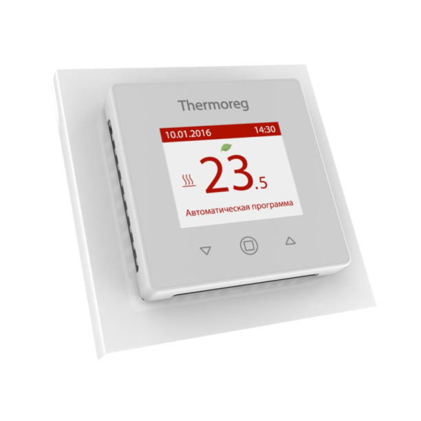 Терморегулятор Thermo Thermoset TI-970 с дисплеем белый от магазина ЛесКонПром.ру