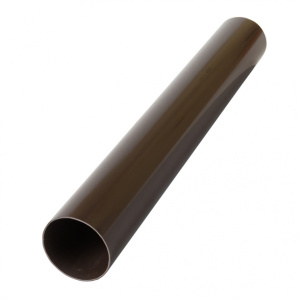 Труба водосточная Gamrat 90 мм темно-коричневая RAL 8019 3 м