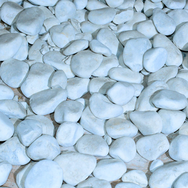 Камень декоративный Bianco Carrara 40-60 мм 25 кг от магазина ЛесКонПром.ру