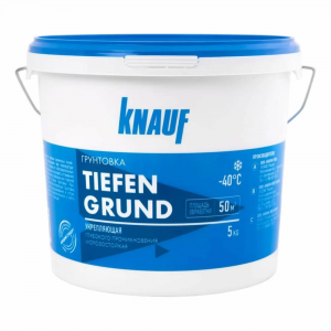 Грунтовка универсальная глубокого проникновения KNAUF Тифенгрунд морозостойкая 5 кг