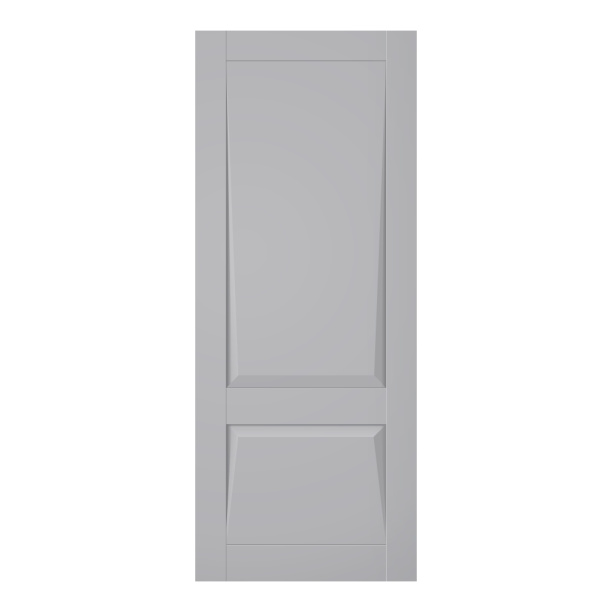 Дверь межкомнатная глухая 2000х800 мм Диамонд-1 серый бархат от магазина ЛесКонПром.ру