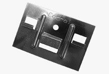 Кляммер для крепления доски Cedral Click с саморезами
