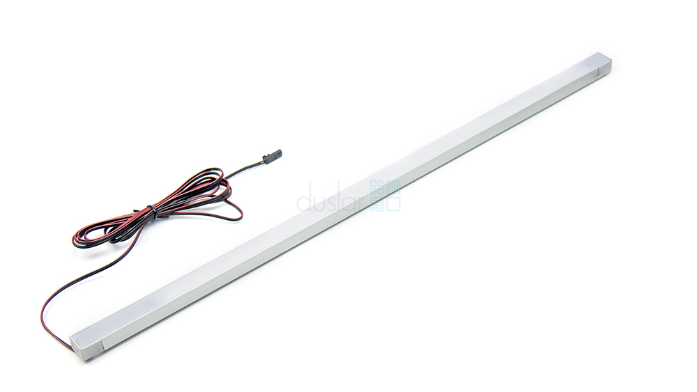 Светодиодный светильник DLIGHT MEC 3 м в отрез, без выключателя, алюминий, свет-теплый DLIGHT от магазина ЛесКонПром.ру