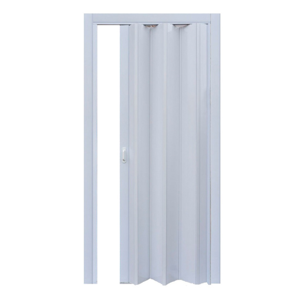 Дверь раздвижная пластик 2050х840 мм Стиль белая от магазина ЛесКонПром.ру