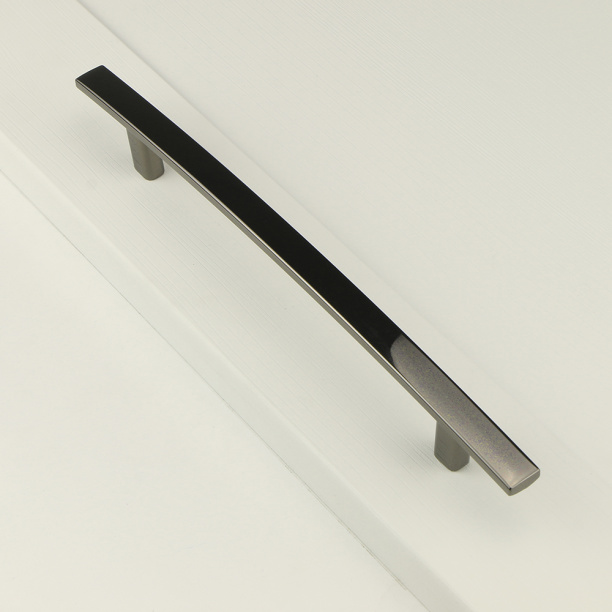 Ручка-скоба мебельная JET 182 C=160 мм черный никель от магазина ЛесКонПром.ру