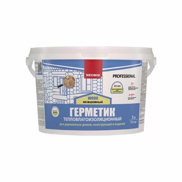 Герметик строительный NEOMID Professional тик 3 кг от магазина ЛесКонПром.ру
