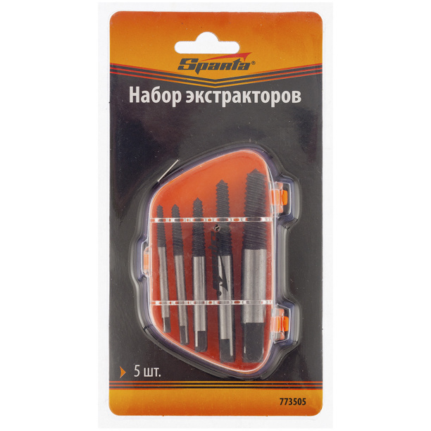 Набор экстракторов Sparta М3-М18, 5 шт от магазина ЛесКонПром.ру