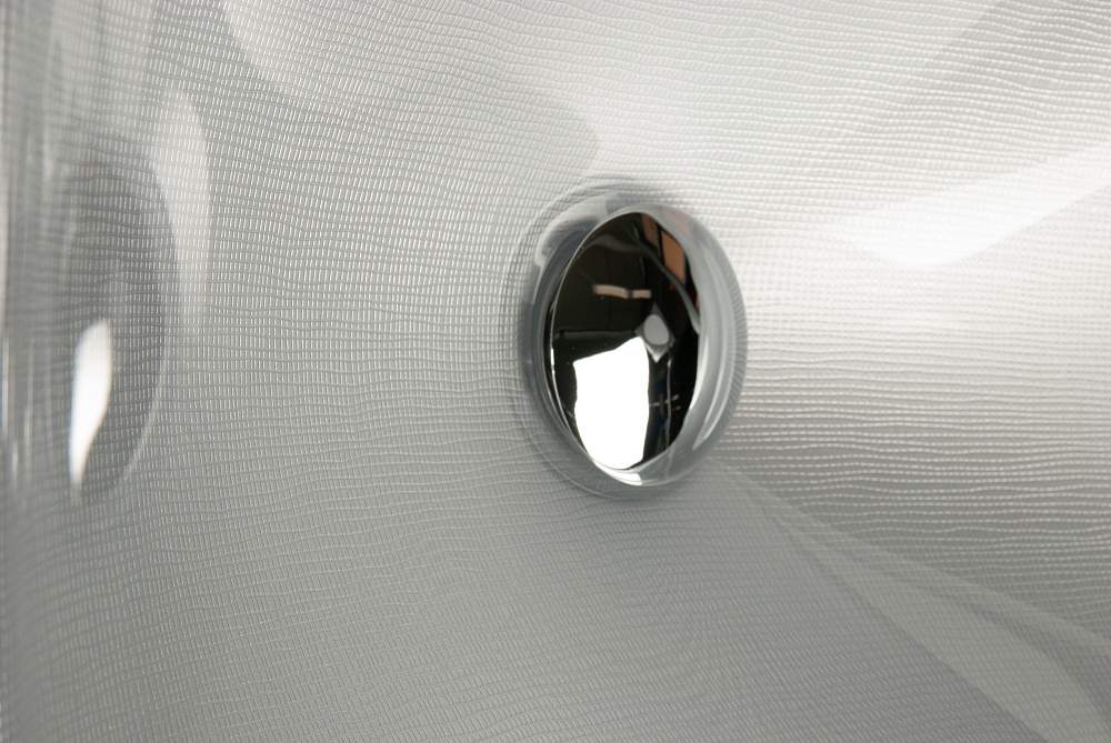 Раковина сантехническая из декорированного стекла, ширина 1204мм FLUIDO LM101204 от магазина ЛесКонПром.ру