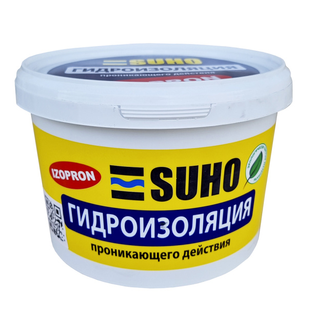 Проникающая гидроизоляция SUHO Izopron 12 кг от магазина ЛесКонПром.ру
