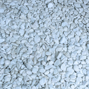 Камень декоративный Bianco Carrara 15-25 мм 25 кг