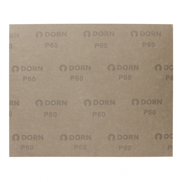 Бумага наждачная DORN P60 влагостойкая лист 280x230 мм от магазина ЛесКонПром.ру