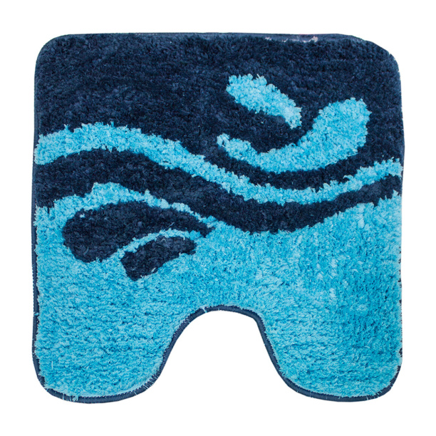 Набор ковриков для ванной La Vita Симона 50х80/55х55 см микрофибра голубой от магазина ЛесКонПром.ру