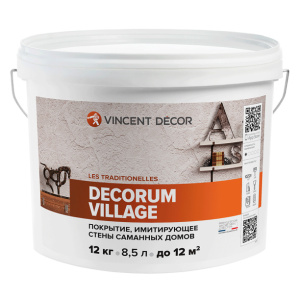 Покрытие декоративное Vincent Decor Decorum Village 12 кг