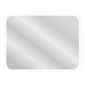 Зеркало Cersanit LED 070 Design Pro 80x60 см с подсветкой, подогревом, часами и bluetooth