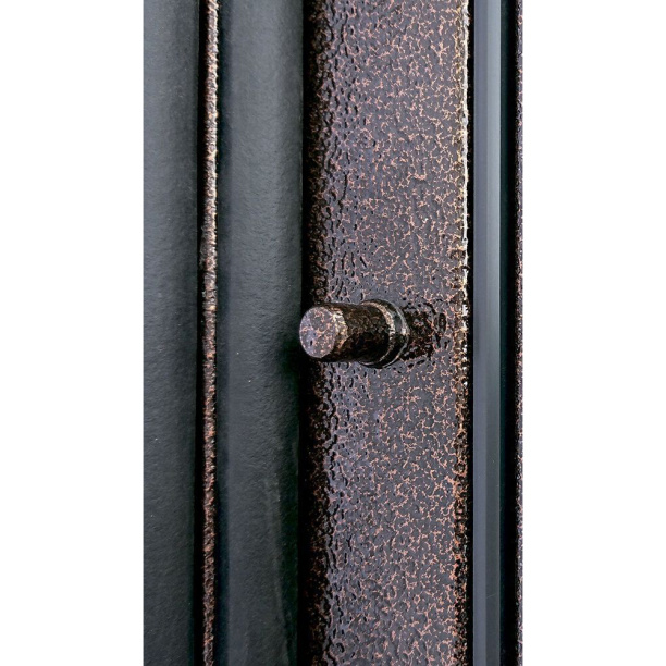 Дверь входная металлическая Термаль Экстра Лиственница белая 2050х860х95 мм с терморазрывом левая от магазина ЛесКонПром.ру