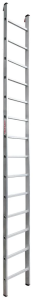 Лестница алюминиевая односекционная приставная индустриальная Новая Высота 1х14 арт. 5210114