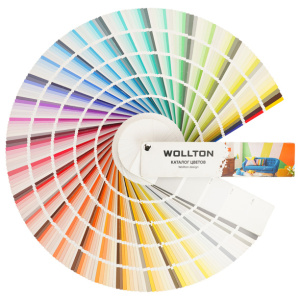 Веер колеровочный Wollton Design 1050 цветов